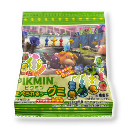 Bandai ✦ PIKMIN Gummibonbons ✦ Gemischte Früchte (4er-Pack)