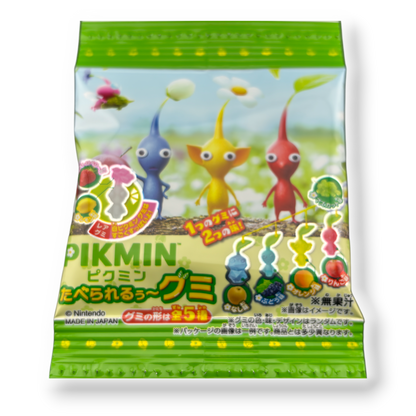 Bandai ✦ PIKMIN Gummibonbons ✦ Gemischte Früchte (4er-Pack)