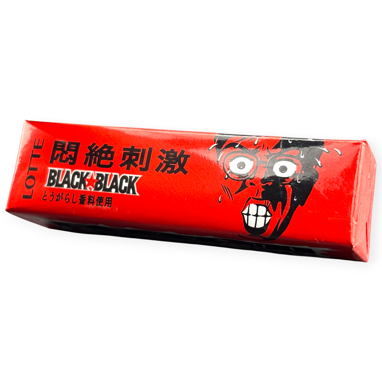 Lotte BLACK x BLACK Chili Pepper Gum ✦ Japanese Candy
