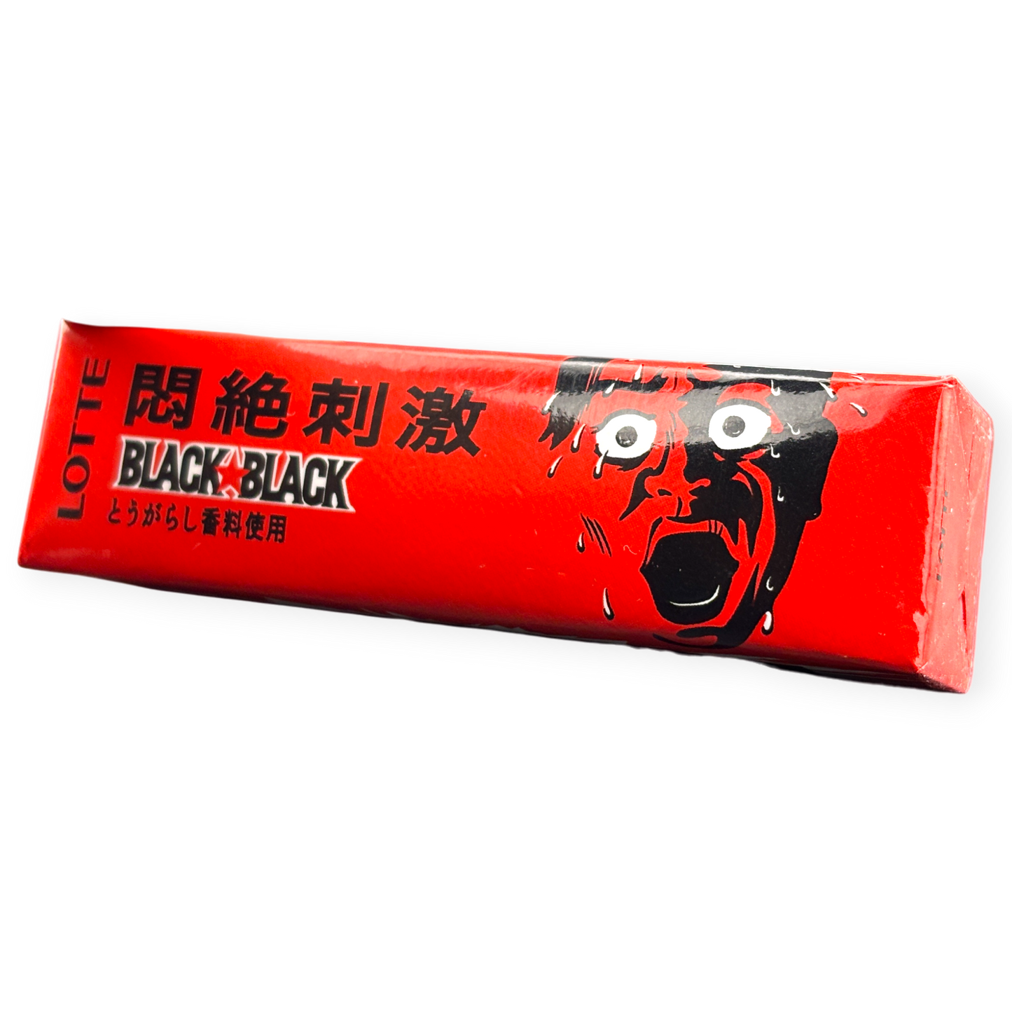 Lotte BLACK x BLACK Chili Pepper Gum ✦ Japanese Candy