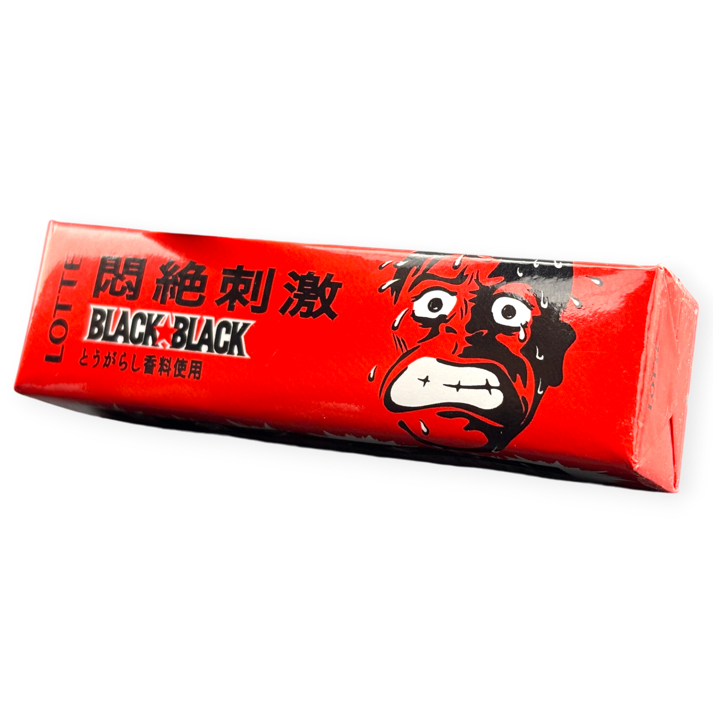 Lotte BLACK x BLACK Chili Pepper Gum ✦ Japanese Candy