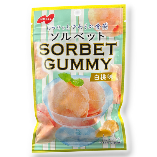 Nobel ✦ Sorbet Gummy ✦ White Peach