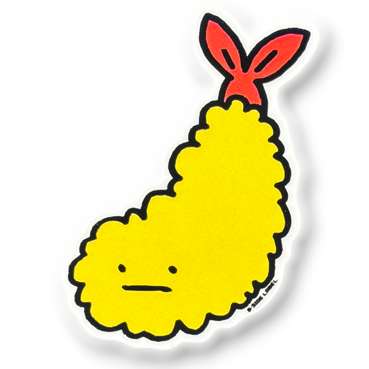 Moody Shrimp Tempura ✦ B-Side Label Sticker