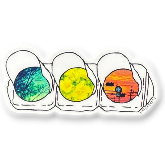 Traffic Light Views ✦ B-Side Label Sticker