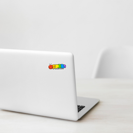 Smile Caterpillar ✦ B-Side Label Sticker