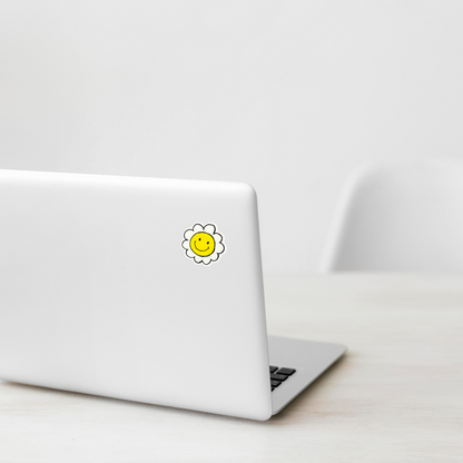Smiley Flower ✦ B-Side Label Sticker