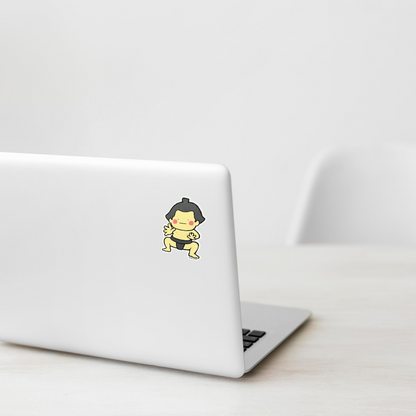 Sumo Wrestler ✦ B-Side Label Sticker