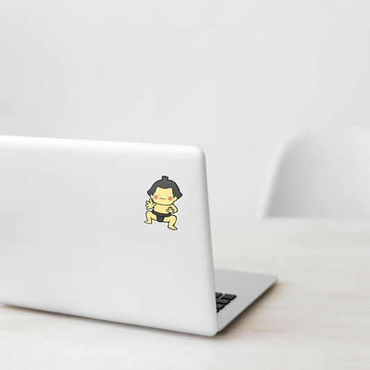 Sumo Wrestler ✦ B-Side Label Sticker