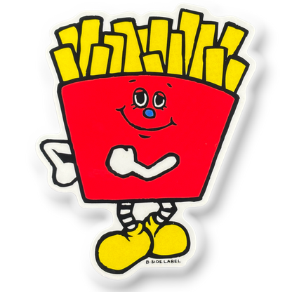 Happy French Fries ✦ B-Side Label Sticker