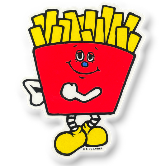 Happy French Fries ✦ B-Side Label Sticker