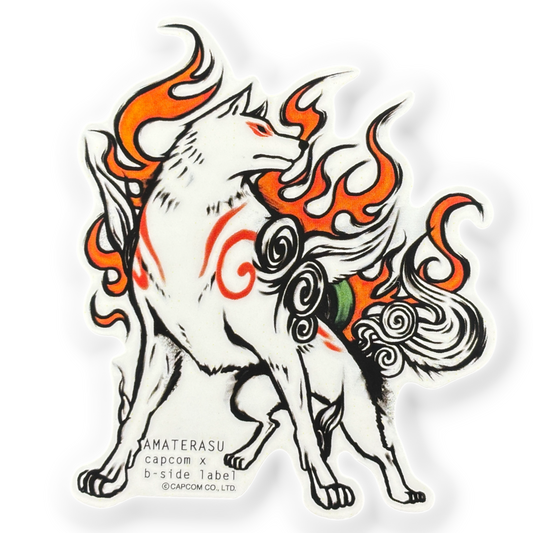 Amaterasu - Okami ✦ B-Side Label Sticker
