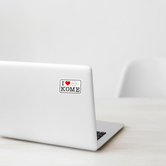 I Love Rice ✦ B-Side Label Sticker