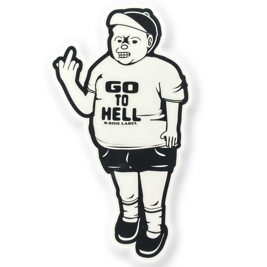 Bad Attitude Boy ✦ B-Side Label Sticker