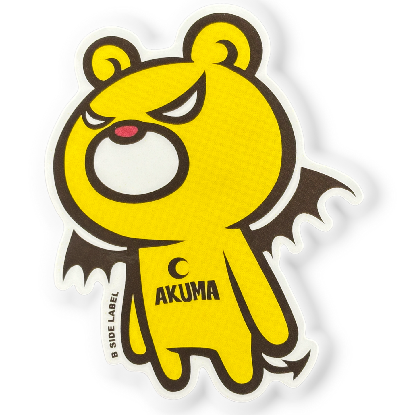 Winged Devil Bear ✦ B-Side Label Sticker