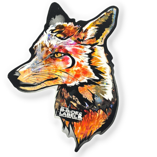 Force of Nature Fox ✦ B-Side Label Sticker