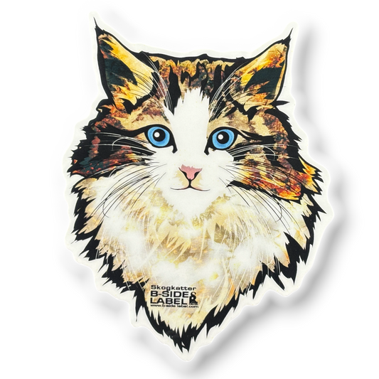 Norwegian Forest Cat ✦ B-Side Label Sticker