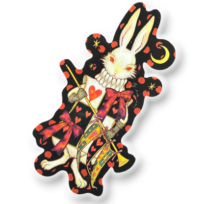 Wonderland Rabbit ✦ B-Side Label Sticker