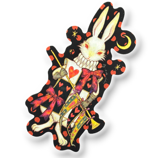Wonderland Rabbit ✦ B-Side Label Sticker