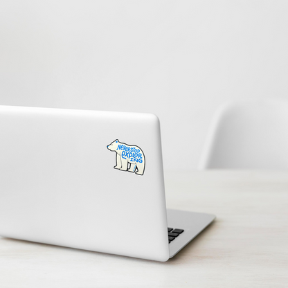 Polar Bear Explorer ✦ B-Side Label Sticker