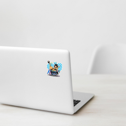 Teacup Bunny Girlie ✦ B-Side Label Sticker