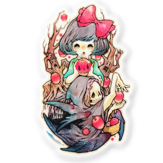 Snow White Dark Fairy Tale ✦ B-Side Label Sticker