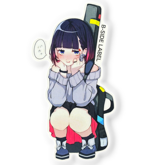Shy Music Girl? ✦ B-Side Label Sticker