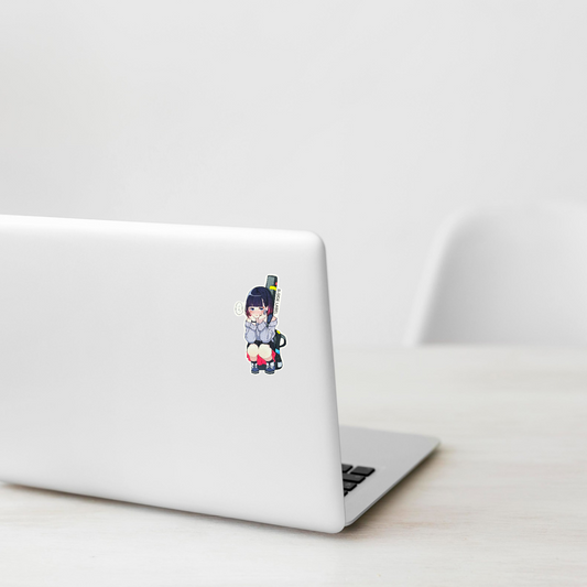 Shy Music Girl? ✦ B-Side Label Sticker