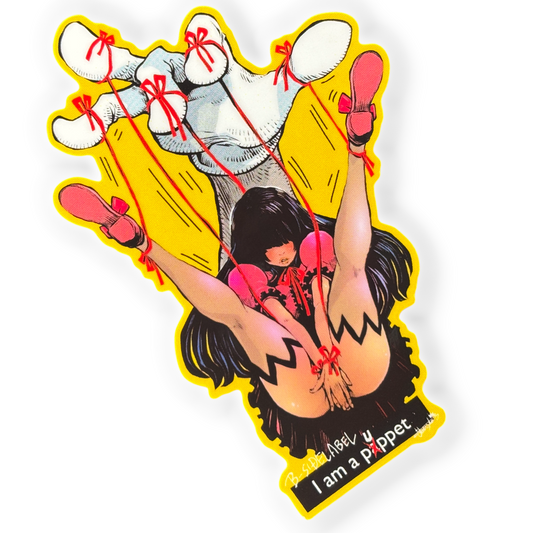 Sexy Puppet Strings ✦ B-Side Label Sticker