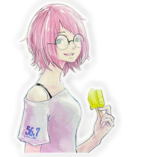 Popsicle Summer Smile ✦ B-Side Label Sticker