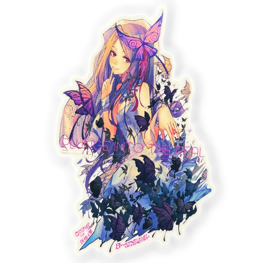 Butterfly Enchantress ✦ B-Side Label Sticker