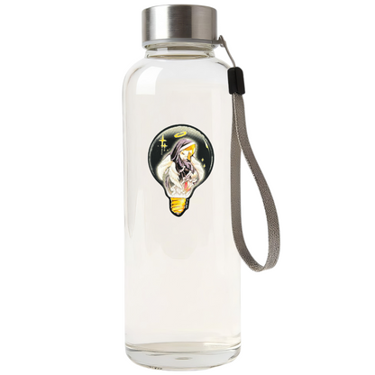 Peaceful Angel in Lightbulb ✦ B-Side Label Sticker