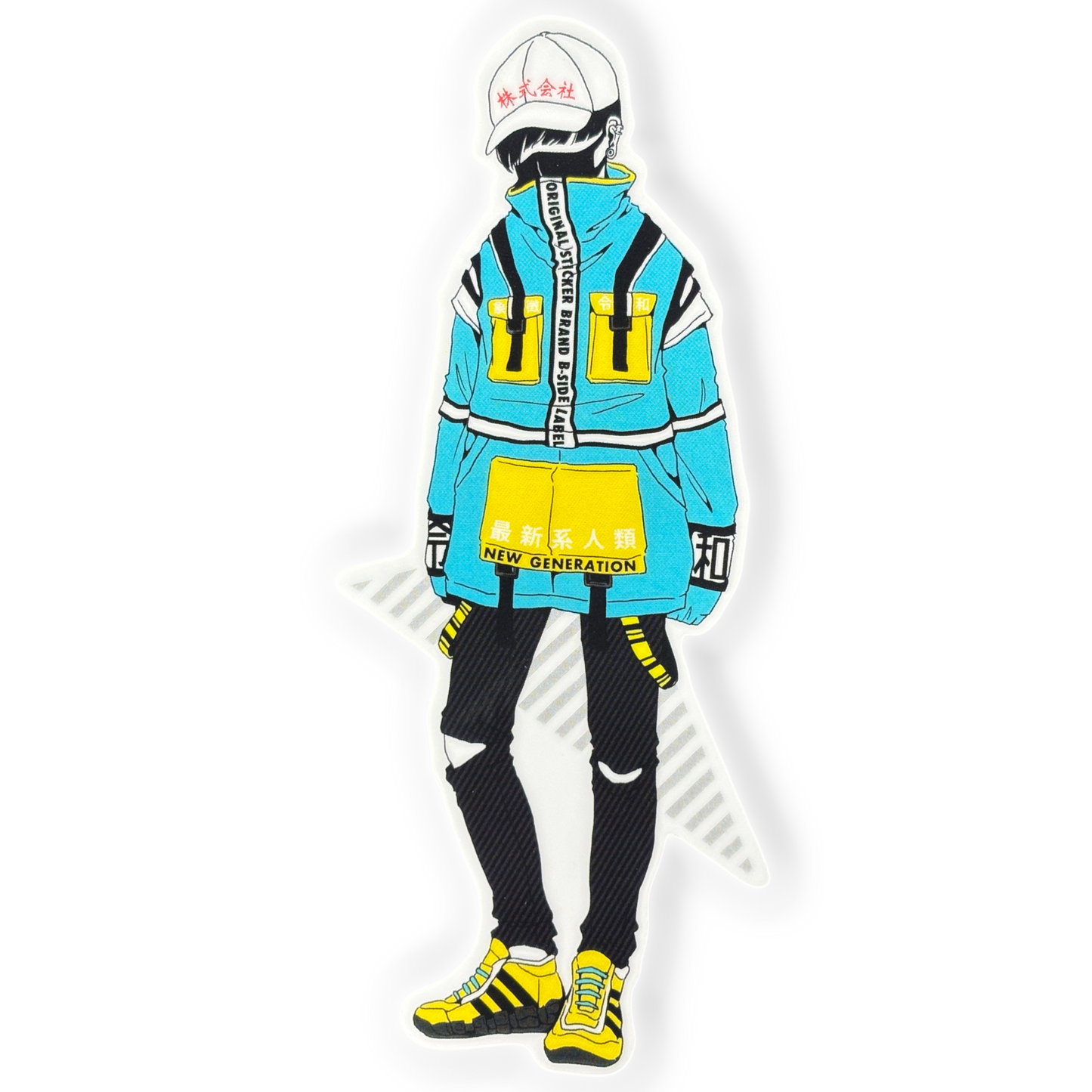 Stylish Tokyo Boy ✦ B-Side Label Sticker