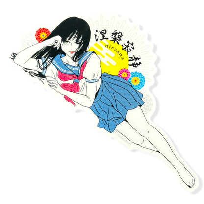 Nirvana Girlie ✦ B-Side Label Sticker