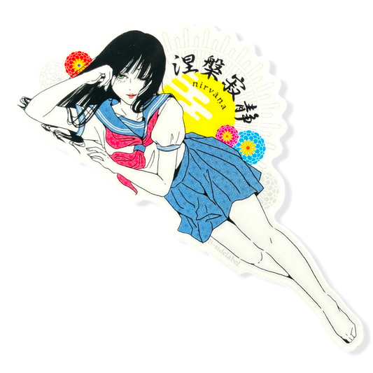 Nirvana Girlie ✦ B-Side Label Sticker