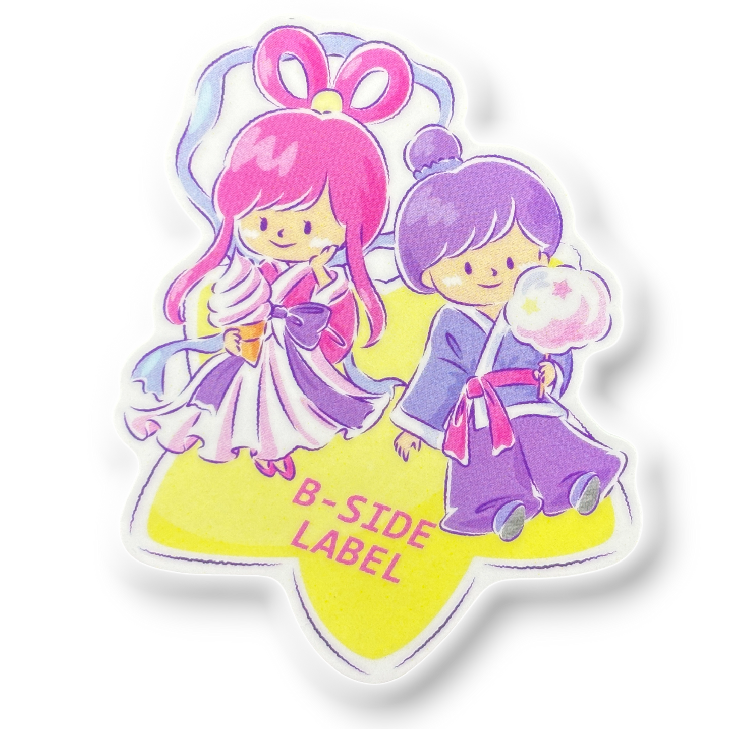 Cute Star Tanabata Couple ✦ B-Side Label Sticker