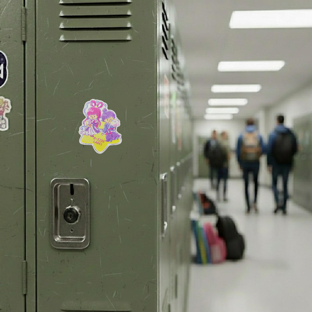 Cute Star Tanabata Couple ✦ B-Side Label Sticker