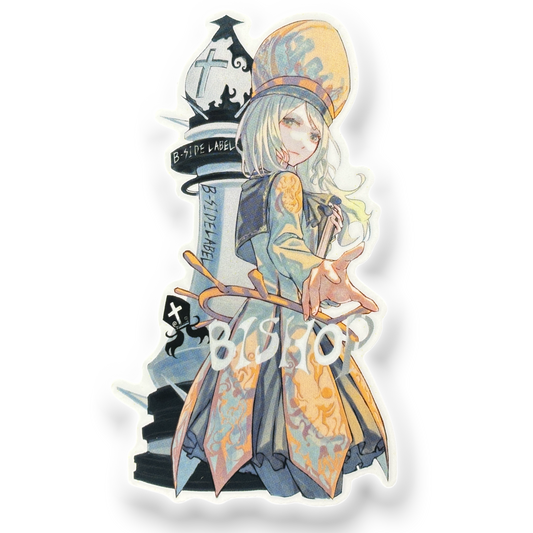 Chess Fantasy Bishop ✦ B-Side Label Sticker