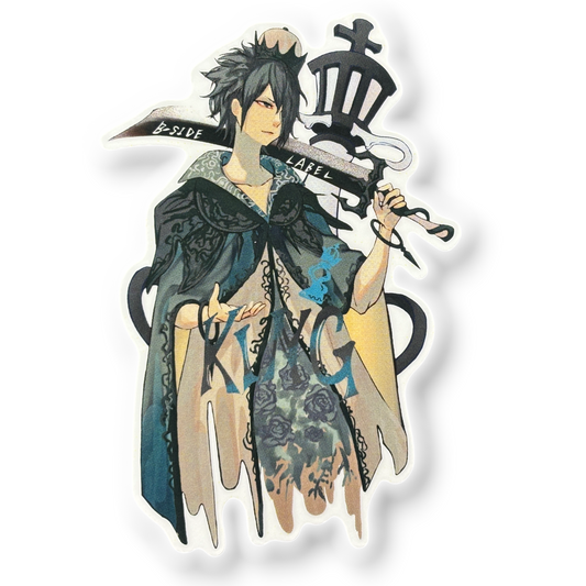 Chess Fantasy King ✦ B-Side Label Sticker