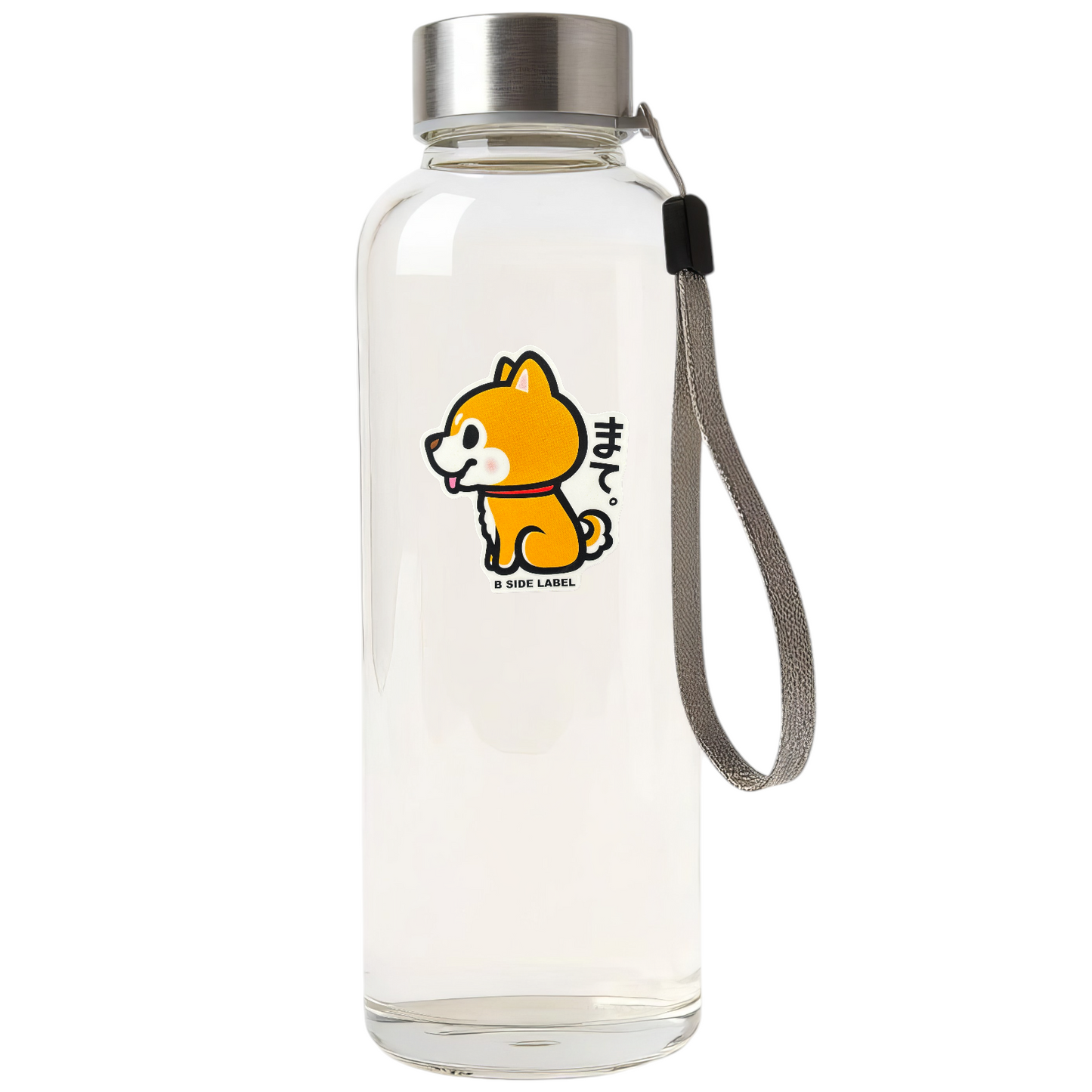 Shiba Inu Puppy Sitting ✦ B-Side Label Sticker