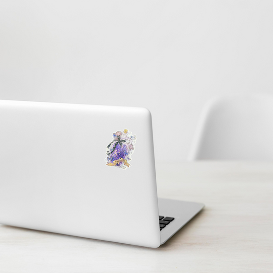 Amethyst Bottle ✦ B-Side Label Sticker