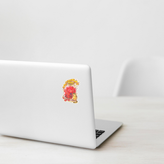 Ruby Bottle ✦ B-Side Label Sticker