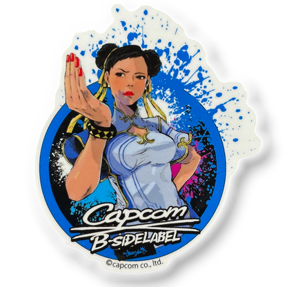 Street Fighter Chun-Li ✦ B-Side Label Sticker