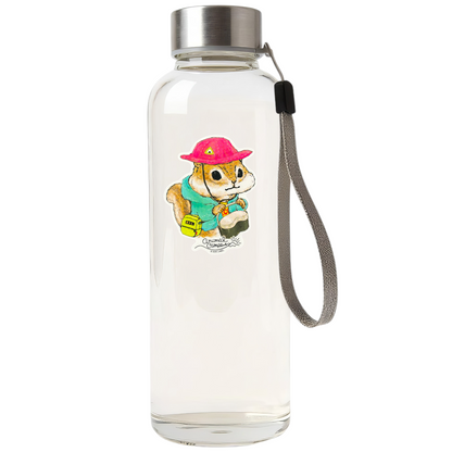 Fluffy Chipmunk Camper  ✦ B-Side Label Sticker