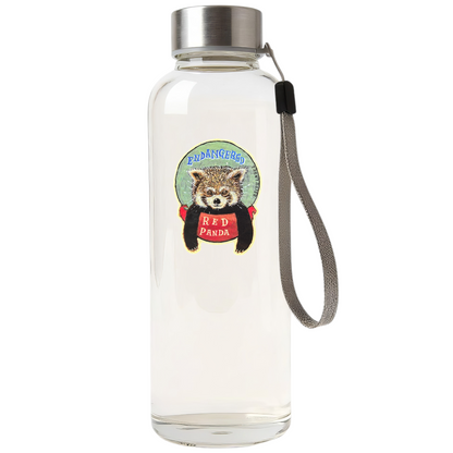 Red Panda Endangered ✦ B-Side Label Sticker