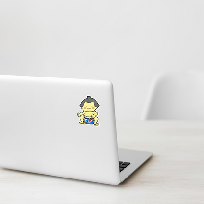 Yokozuna Sumo Champion ✦ B-Side Label Sticker