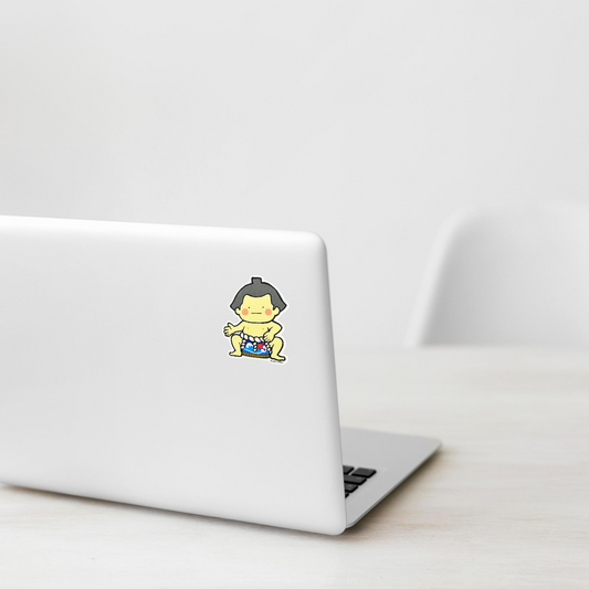 Yokozuna Sumo Champion ✦ B-Side Label Sticker