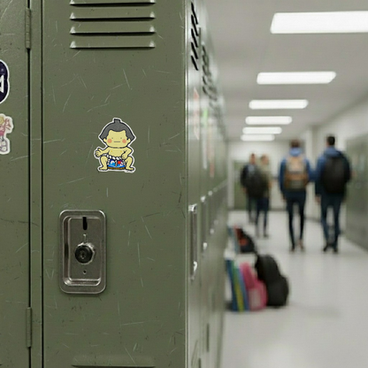 Yokozuna Sumo Champion ✦ B-Side Label Sticker