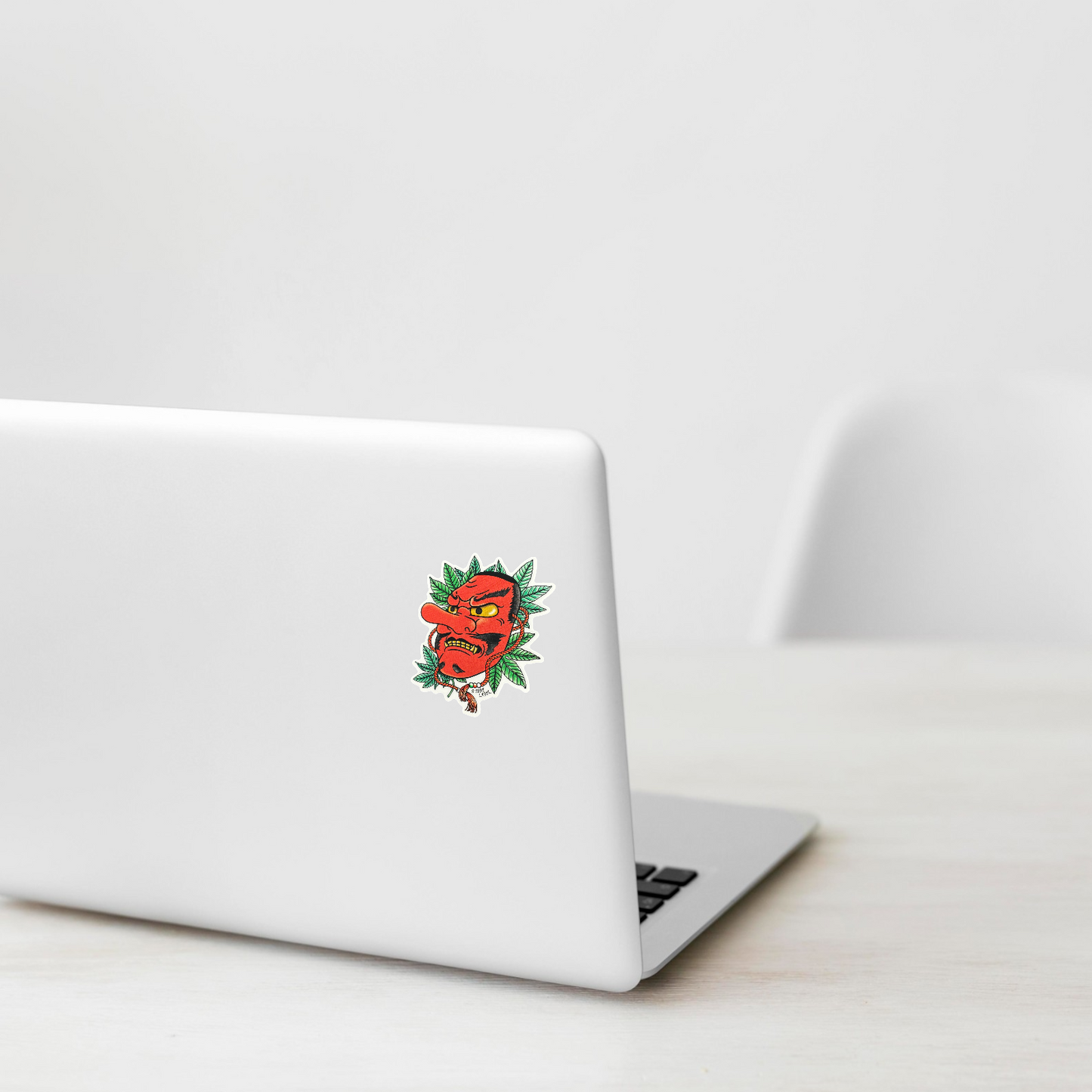 Traditional Tengu Mask ✦ B-Side Label Sticker