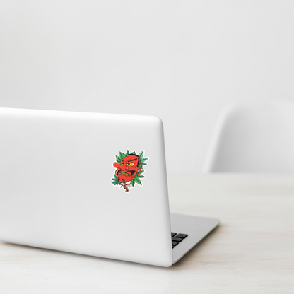 Traditional Tengu Mask ✦ B-Side Label Sticker