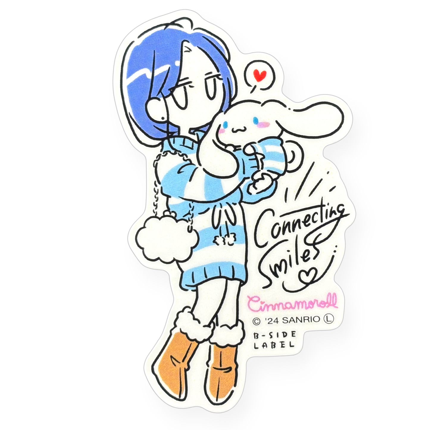 Sanrio Cinnamoroll & Girl✦ B-Side Label Sticker